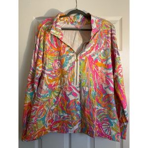 Lilly Pulitzer Scuba to Cuba Popover
